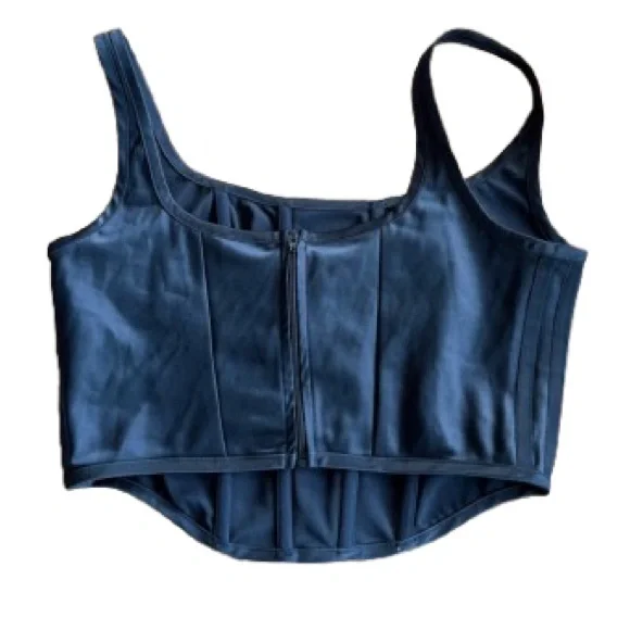 Adidas Women's Original Satin Corset Top - Picture 3 of 3